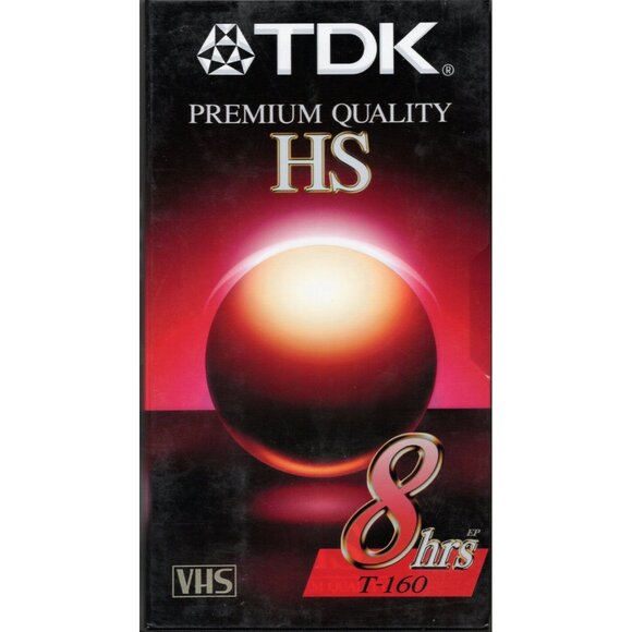 3 Sealed VHS Blank Video Tapes TDK & Fuji - Picture 1 of 3
